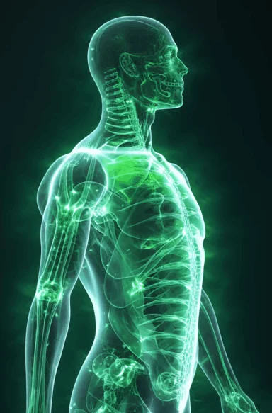 Moringa Magic half human body transparent