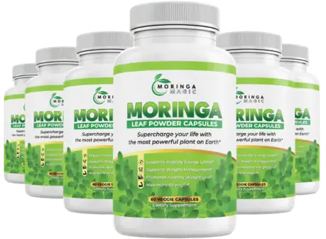 Moringa Magic six bottles